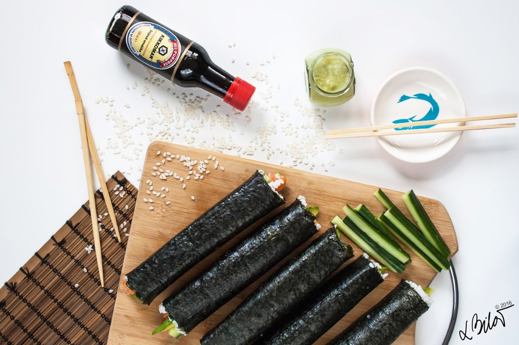 Homemade Maki Sushi recipe | Tajinny.com