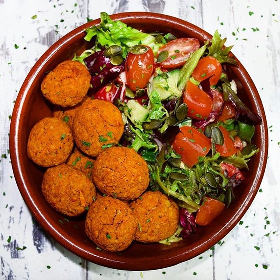 Baked Sweet Potato Falafels [Vegan And Gluten Free!] | Tajinny.com