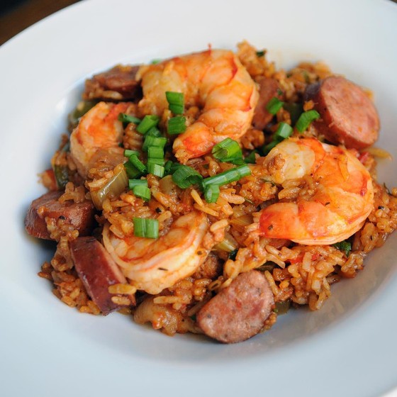 Jambalaya Recipe with Shrimp and Sausage