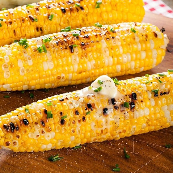 Parmesan Garlic Grilled Corn 