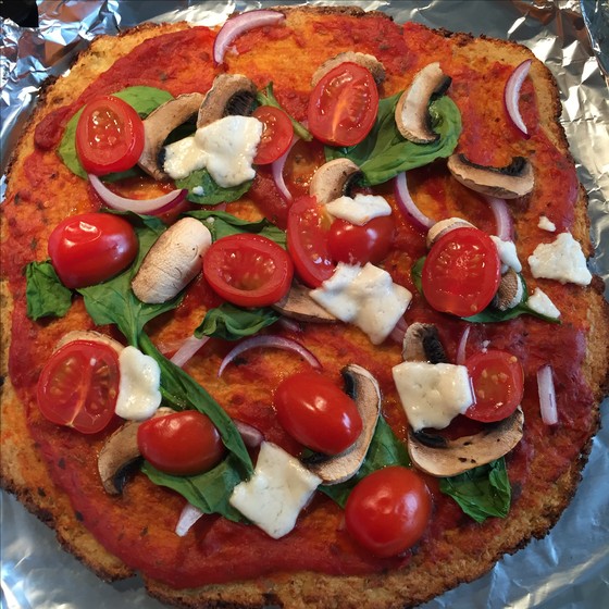 Cauliflower Crust Pizza