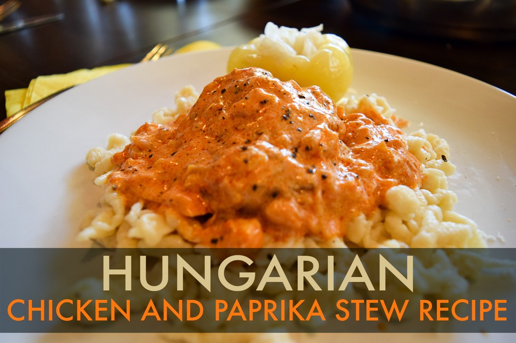 HUNGARIAN CHICKEN AND PAPRIKA STEW RECIPE