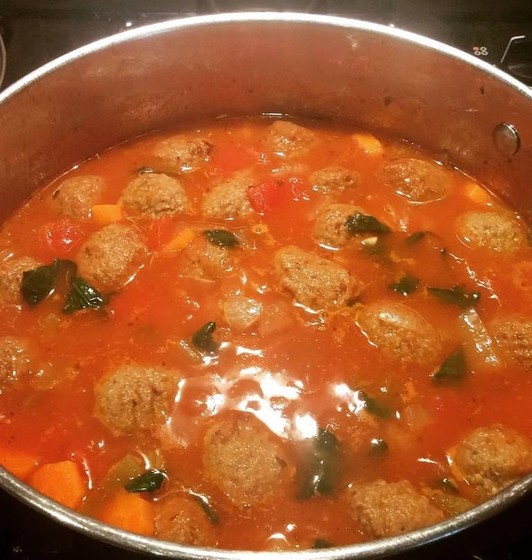 Hearty Meatball Soup | Tajinny.com