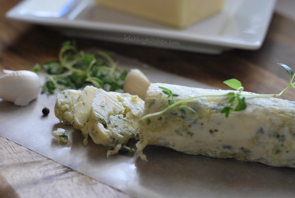 Fresh Thyme & Garlic Compound Butter