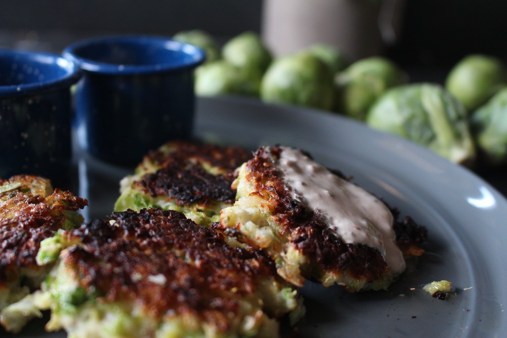Brussels Sprouts Latkes