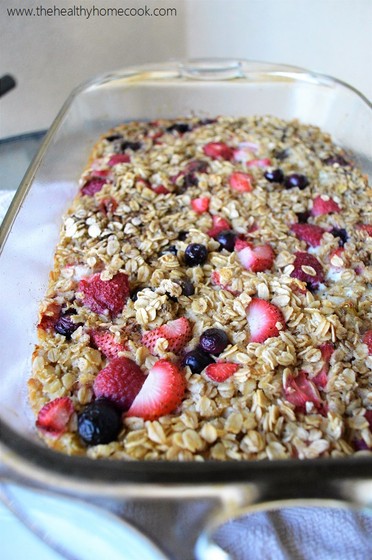 Berry Baked Oatmeal | Tajinny.com