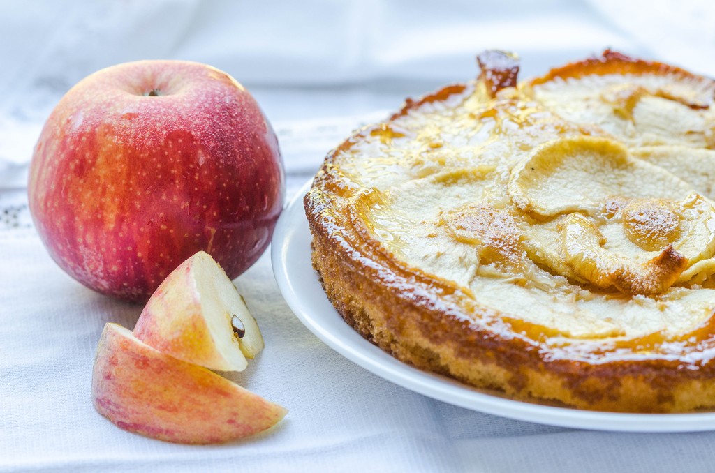 French apple tart
