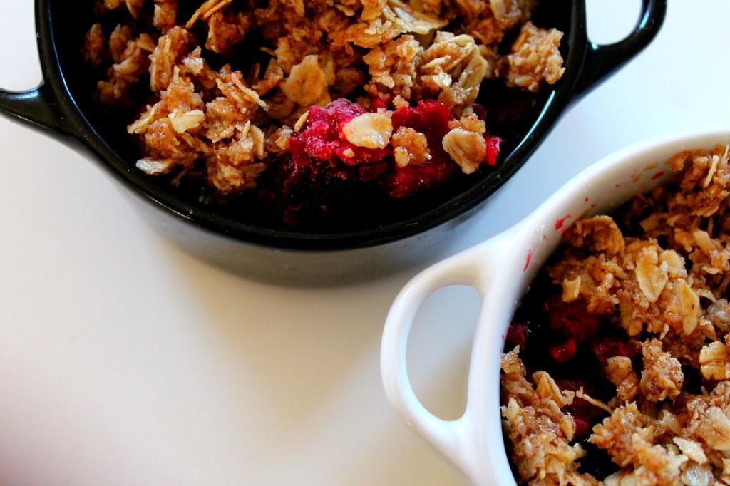 Individual Berry Crumbles Teen Chef