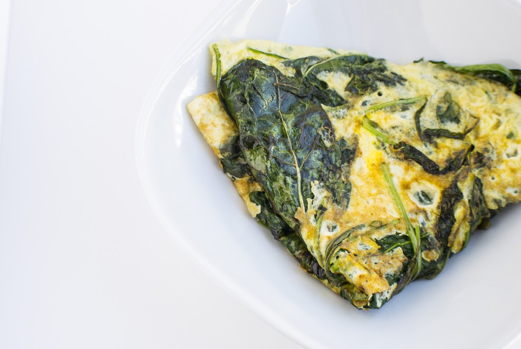Paleo Herbed Super Greens Omelette